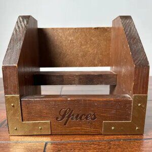 Vintage Spices Rack -